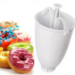 Donut Maker Dispenser Donut Making Artifact Creative Dessert Mold DIY Confectionery Pastry Baking Tools Kitchen Gadget