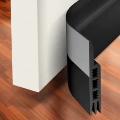 Door Draft Stopper Under Door Draft Blocker Insulator Door Sweep Weather Stripping Noise Stopper Strong Adhesive 39 Length 1M
