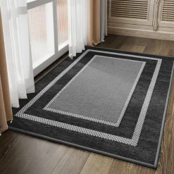 Door Mat Absorbent Inside Door Mat Front Doormats Low Profile Non Slip Entrance Mats for Entryway Kitchen Laundry Room Indoor Outdoor