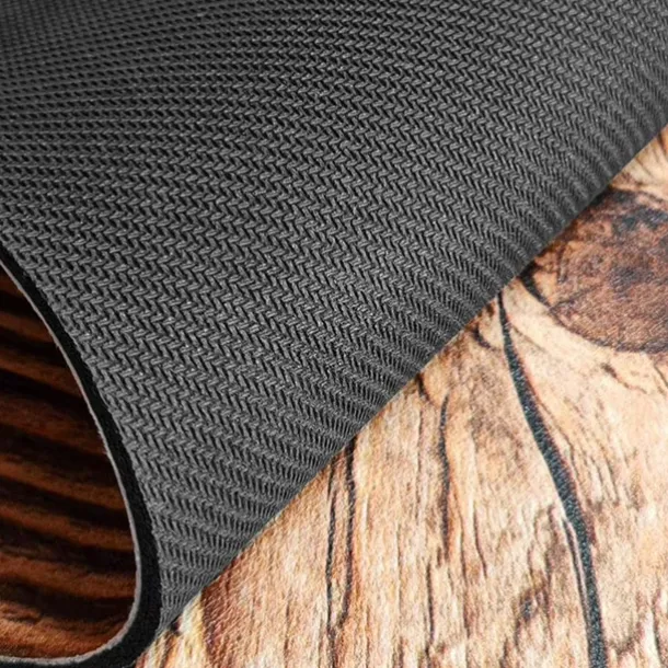 Door Mat Floor Mat Non Slip Ring of Tree 3D Trunk Wooden Log Print Area Rug Bath Mat Waterasorb for Indoor Outdoor Patio Bedroom Kitchen Office