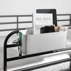 Dormitory Hanging Basket Bedside Storage Shelf - Ideal Dorm Room Bedside Organizer, Bedside Hanging Basket for Convenient Storage in Bedrooms