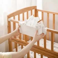 Dormitory Hanging Basket Bedside Storage Shelf - Ideal Dorm Room Bedside Organizer, Bedside Hanging Basket for Convenient Storage in Bedrooms