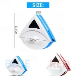 Double Side Window Cleaner Magnetic Window Glass Wiper Cleaning Tool for High-Rise Household Cleaning Cleaning Windows Thickness 3-8mm Window Cleaner Double Side Glass Wiper Adjustable Magnetic