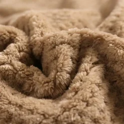 Double-Sided Coral Fleece Blanket Three-Layer Quilted Thickened Cover Quilt Flannel Blanket Double Single Air-Conditioning Nap Blanket