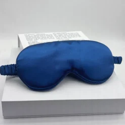 Double-sided Imitation Silk Shading Eye Mask Sleeping Elastic Travel Lunch Break Eye Mask Printing Aviation Eye Mask