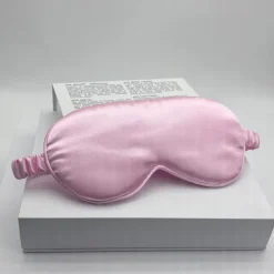 Double-sided Imitation Silk Shading Eye Mask Sleeping Elastic Travel Lunch Break Eye Mask Printing Aviation Eye Mask