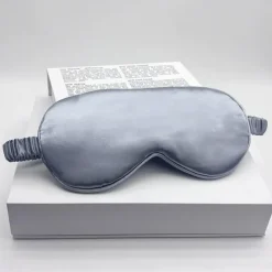Double-sided Imitation Silk Shading Eye Mask Sleeping Elastic Travel Lunch Break Eye Mask Printing Aviation Eye Mask