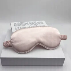 Double-sided Imitation Silk Shading Eye Mask Sleeping Elastic Travel Lunch Break Eye Mask Printing Aviation Eye Mask