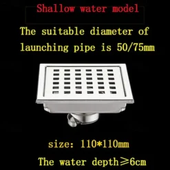 Drain New Design Contemporary / Modern Stainless Steel / Iron 1pc - Hotel bath Floor Mounted