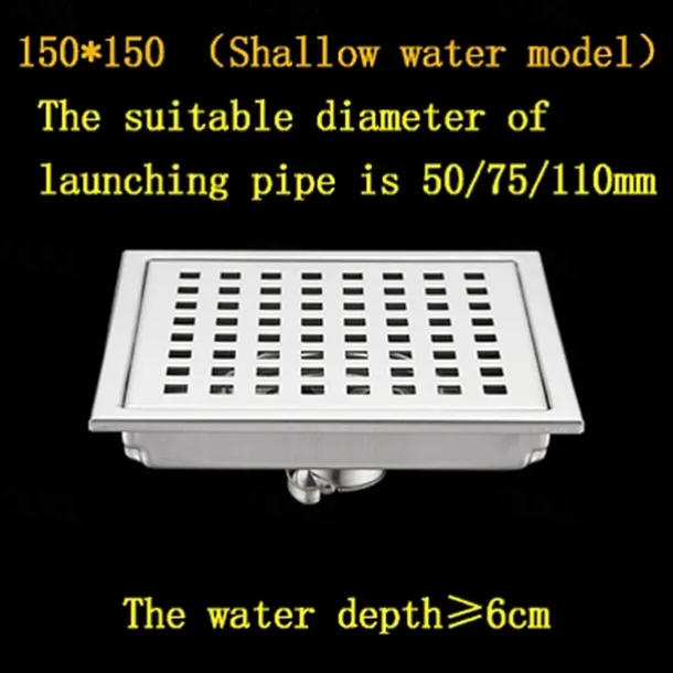 Drain New Design Contemporary / Modern Stainless Steel / Iron 1pc - Hotel bath Floor Mounted