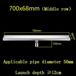 Drain New Design Modern Stainless Steel / Iron 1pc - Hotel bath Floor Mounted