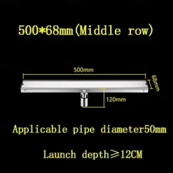 Drain New Design Modern Stainless Steel / Iron 1pc - Hotel bath Floor Mounted