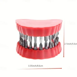 Drill Bit Holder Screwdriver Drill Bit Ornament - Desktop Decorative Piece for Tool Enthusiasts