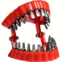 Drill Bit Holder Screwdriver Drill Bit Ornament - Desktop Decorative Piece for Tool Enthusiasts