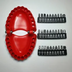 Drill Bit Holder Screwdriver Drill Bit Ornament - Desktop Decorative Piece for Tool Enthusiasts