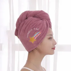 Dry Hair Cap Female Super Absorbent Quick-Drying Hair Towel Wiping Hair Towel Shower Cap Artifact 2021 New Turban Thickening