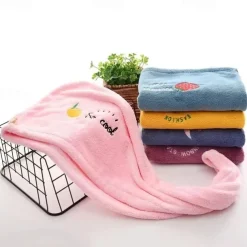 Dry Hair Cap Female Super Absorbent Quick-Drying Hair Towel Wiping Hair Towel Shower Cap Artifact 2021 New Turban Thickening
