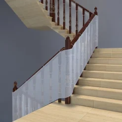 Durable Child Safety Protective Net Multipurpose Bannister Guard Deck Fence Fine Mesh Protect for Balcony Garden Yard Stairs