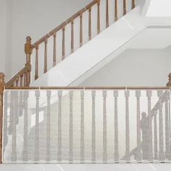 Durable Child Safety Protective Net Multipurpose Bannister Guard Deck Fence Fine Mesh Protect for Balcony Garden Yard Stairs