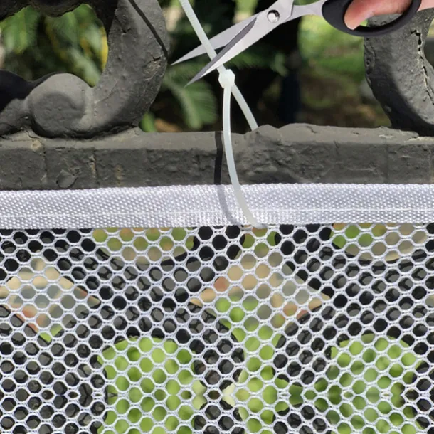 Durable Child Safety Protective Net Multipurpose Bannister Guard Deck Fence Fine Mesh Protect for Balcony Garden Yard Stairs