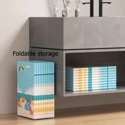 Durable PVC Tropical Family Fun Round Swimming Pool Foldable, No Inflation Needed, Perfect for Backyard Gatherings & Indoor Play Blue Palm Tree Design, Leisure Pool, Summer Vibes Pool, Pool Floats