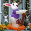 Easter Bunny Inflatable Outdoor Decoration Halloween Decor