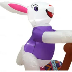 Easter Bunny Inflatable Outdoor Decoration Halloween Decor