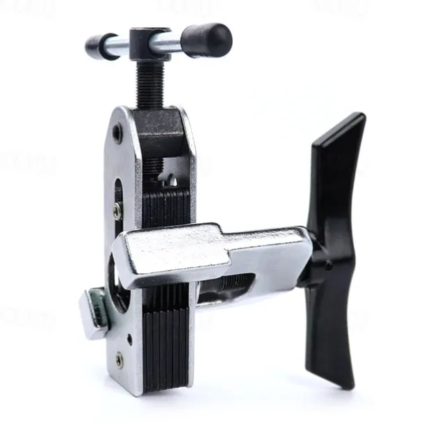 Eccentric Flaring Tool, HVAC Kit for 3/16-5/8 inch Pipes and Tubing, Brass, Aluminum, Copper, Flare Tool Kit with SAE 45 Degree Angle Cone for HVAC Gas Cooling Brake Line