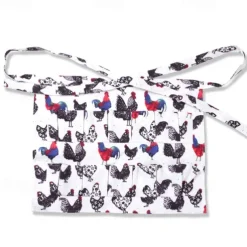 Egg Collection Cloth,Adult Reusable Multifunctional Chicken Egg Collection Apron 12 Pockets For The Walk