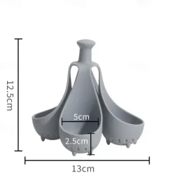 Egg Poachers - Silicone Egg Boiling Gadget, Hard Boiled Egg Holder, Egg Poaching Cups, Makes Hard or Soft Boiled Eggs, Kitchen Egg Storage Rack