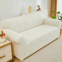 Elastic Full Coverage Sofa Cover for Living Room Sofa Seat Cover Super Soft and Thick Furniture Seat Cushion Protection
