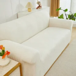 Elastic Full Coverage Sofa Cover for Living Room Sofa Seat Cover Super Soft and Thick Furniture Seat Cushion Protection