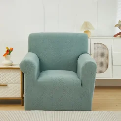 Elastic Jacquard Fabric Armchair Sofa Cover Stretch Couch Cover Sectional L Shape Sofa Slipcover Corner Case for Living Room 1/2/3/4 Seat
