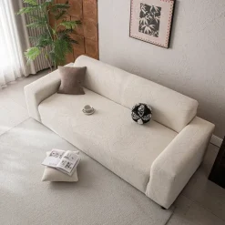 Elastic Jacquard Fabric Sofa Cover Stretch Couch Cover Sectional L Shape Sofa Slipcover Corner Case for Living Room 1/2/3/4 Seat