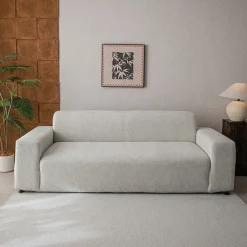Elastic Jacquard Fabric Sofa Cover Stretch Couch Cover Sectional L Shape Sofa Slipcover Corner Case for Living Room 1/2/3/4 Seat
