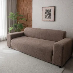 Elastic Jacquard Fabric Sofa Cover Stretch Couch Cover Sectional L Shape Sofa Slipcover Corner Case for Living Room 1/2/3/4 Seat