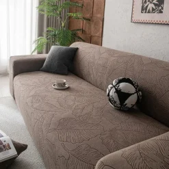 Elastic Jacquard Fabric Sofa Cover Stretch Couch Cover Sectional L Shape Sofa Slipcover Corner Case for Living Room 1/2/3/4 Seat