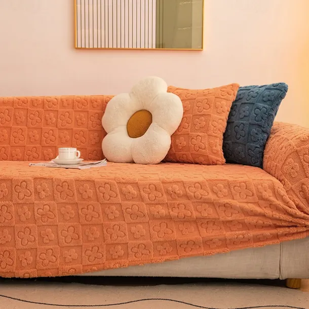 Elastic Jacquard Fabric Sofa Cover Stretch Couch Cover Sectional L Shape Sofa Slipcover Corner Case for Living Room 1/2/3/4 Seat