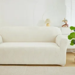 Elastic Jacquard Fabric Sofa Cover Stretch Couch Cover Sectional L Shape Sofa Slipcover Corner Case for Living Room 1/2/3/4 Seat