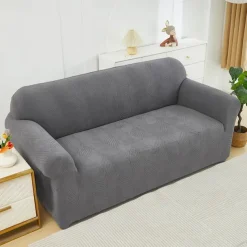Elastic Jacquard Fabric Sofa Cover Stretch Couch Cover Sectional L Shape Sofa Slipcover Corner Case for Living Room 1/2/3/4 Seat