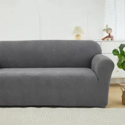 Elastic Jacquard Fabric Sofa Cover Stretch Couch Cover Sectional L Shape Sofa Slipcover Corner Case for Living Room 1/2/3/4 Seat