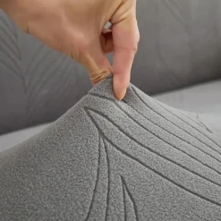 Elastic Jacquard Fabric Sofa Cover Stretch Couch Cover Sectional L Shape Sofa Slipcover Corner Case for Living Room 1/2/3/4 Seat