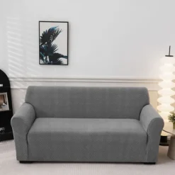 Elastic Jacquard Fabric Sofa Cover Stretch Couch Cover Sectional L Shape Sofa Slipcover Corner Case for Living Room 1/2/3/4 Seat
