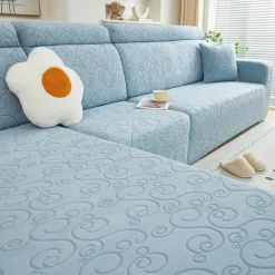 Elastic Jacquard Fabric Sofa Cover Stretch Couch Cover Sectional L Shape Sofa Slipcover Corner Case for Living Room 1/2/3/4 Seat