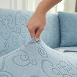 Elastic Jacquard Fabric Sofa Cover Stretch Couch Cover Sectional L Shape Sofa Slipcover Corner Case for Living Room 1/2/3/4 Seat