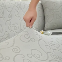 Elastic Jacquard Fabric Sofa Cover Stretch Couch Cover Sectional L Shape Sofa Slipcover Corner Case for Living Room 1/2/3/4 Seat