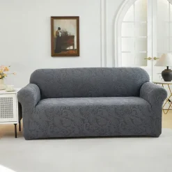 Elastic Jacquard Fabric Sofa Cover Stretch Couch Cover Sectional L Shape Sofa Slipcover Corner Case for Living Room 1/2/3/4 Seat