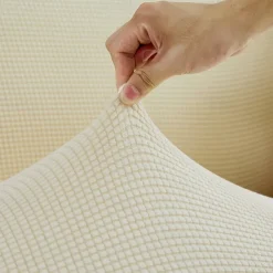 Elastic Jacquard Fabric Sofa Cover Stretch Couch Cover Sectional L Shape Sofa Slipcover Corner Case for Living Room 1/2/3/4 Seat