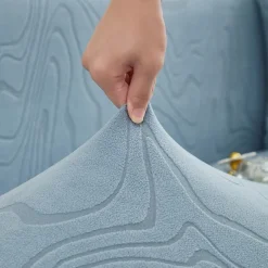 Elastic Jacquard Fabric Sofa Cover Stretch Couch Cover Sectional L Shape Sofa Slipcover Corner Case for Living Room 1/2/3/4 Seat