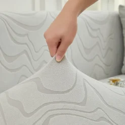 Elastic Jacquard Fabric Sofa Cover Stretch Couch Cover Sectional L Shape Sofa Slipcover Corner Case for Living Room 1/2/3/4 Seat